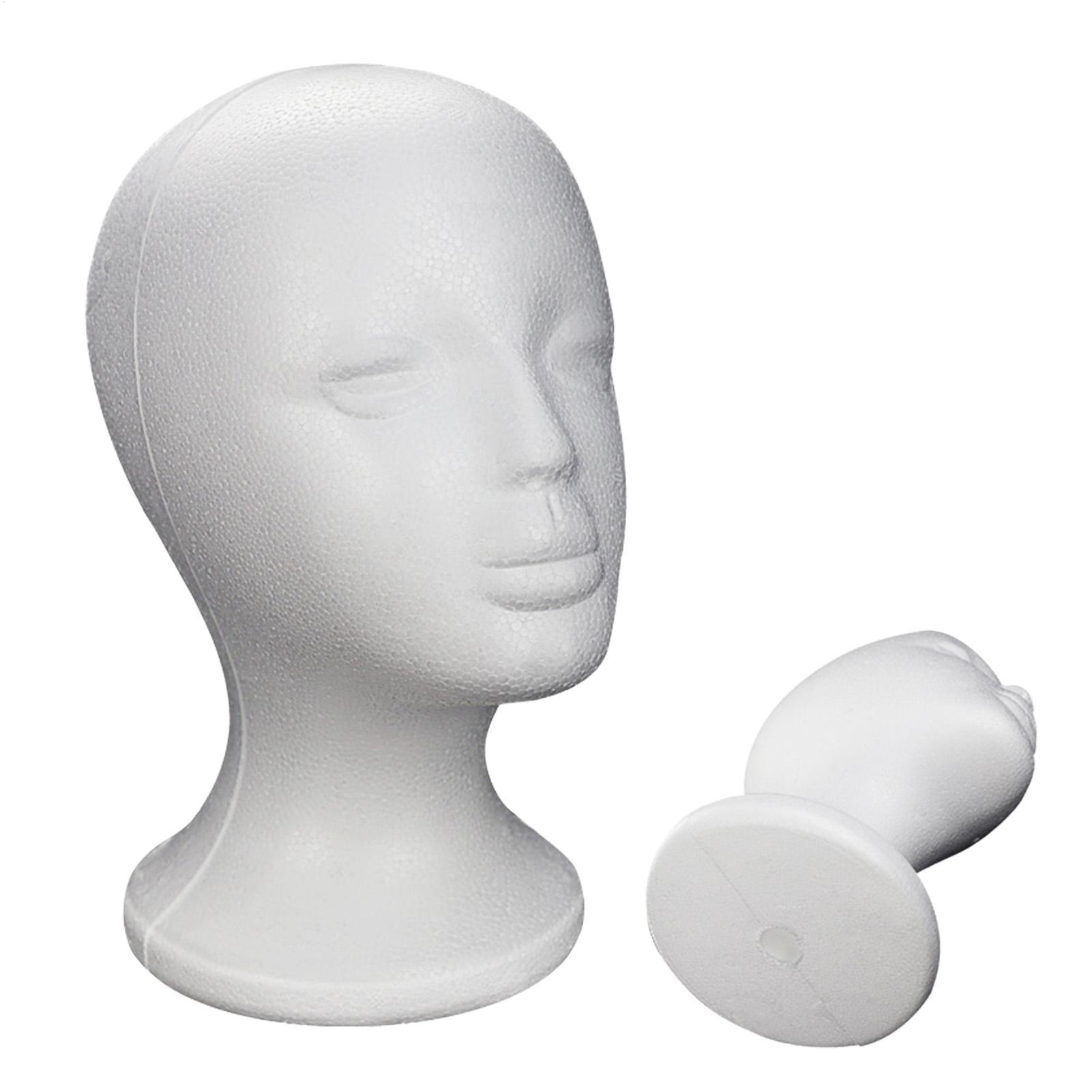Cosplay Prop Foam - 폼 마네킹 헤드 여성 모델 디스플레이