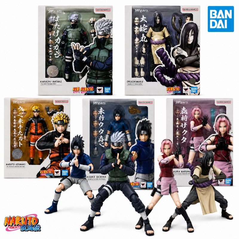 Bandai Tamashii Nations S.H.Figuarts - 반다이 정품 SHF 나루토 우즈마키 사스케