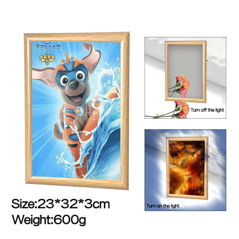 Paw Patrol 만화 LED 야간 조명 장식 그림  - Cosplay Prop Painting 리뷰 및 가격