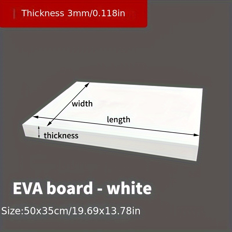 EVA 폼 보드 14x19인치, 두께 3mm-10mm  - Cosplay Props Eva Foam 리뷰 및 가격