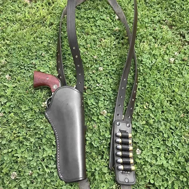중세풍 할로윈 코스프레 소품 PU 가죽 리볼버 홀스터  - Cosplay Prop Pistol 리뷰 및 가격