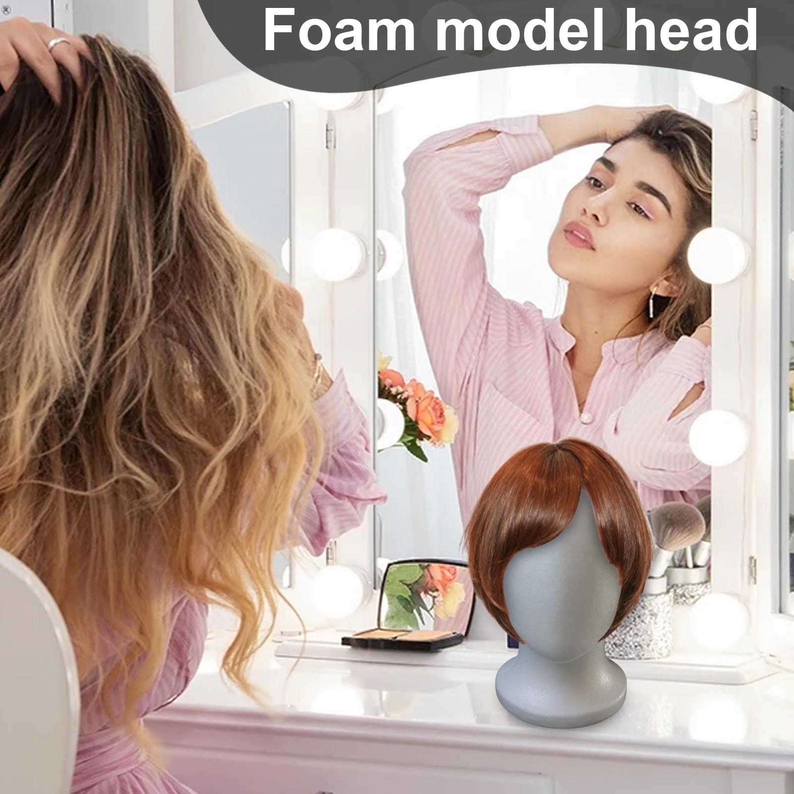 폼 헤드 마네킹 인간 모델 디스플레이 지원 소품 헤어  - Cosplay Prop Foam 리뷰 및 가격