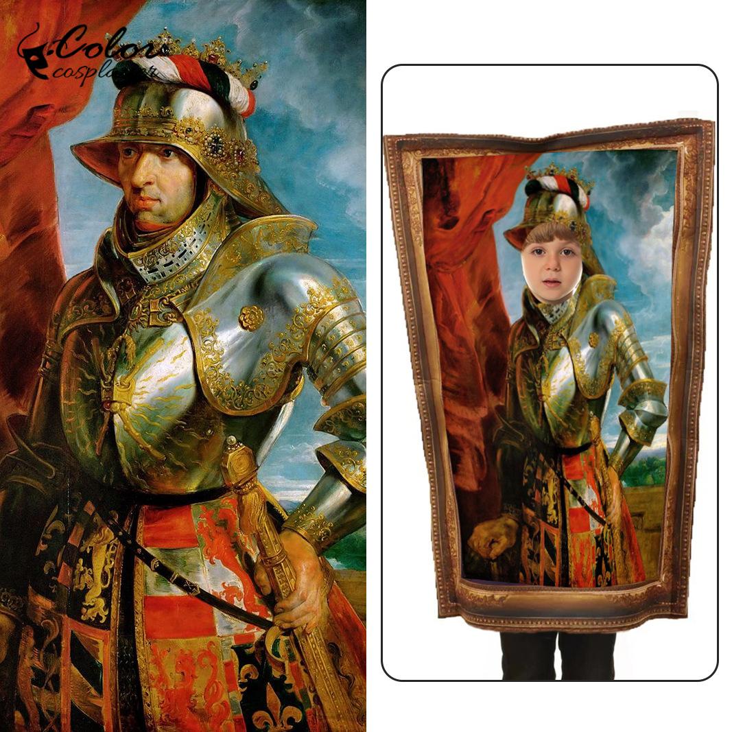 컬러 코스프레 웃긴 유화 의상 카니발 Silvertai - Cosplay Prop Painting 리뷰 및 가격