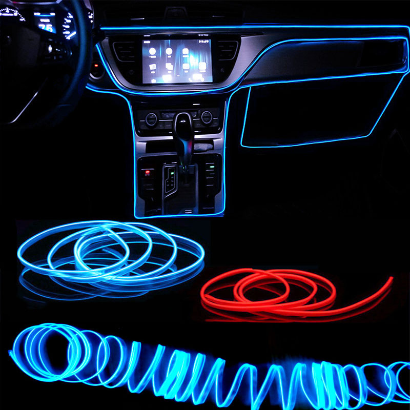 1M/3M/5M 자동차 인테리어 Led 장식 램프 EL - Led El Wire 리뷰 및 가격