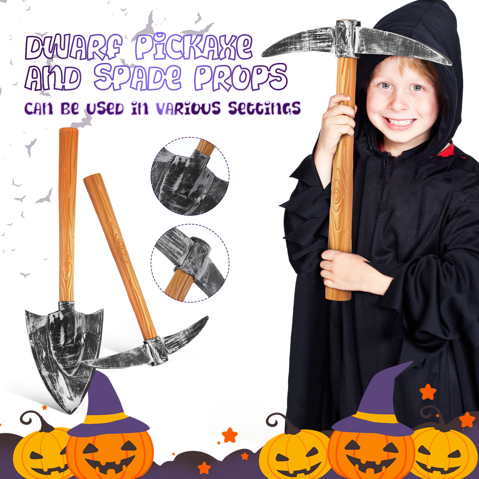 1세트 폼 픽액스 삽 소품 드워프 코스프레 할로윈 노움 - Cosplay Prop Foam 리뷰 및 가격