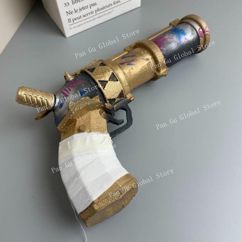 28cm/11.02in Jinx Pistol 맞춤형 3 - Cosplay Prop Pistol 리뷰 및 가격