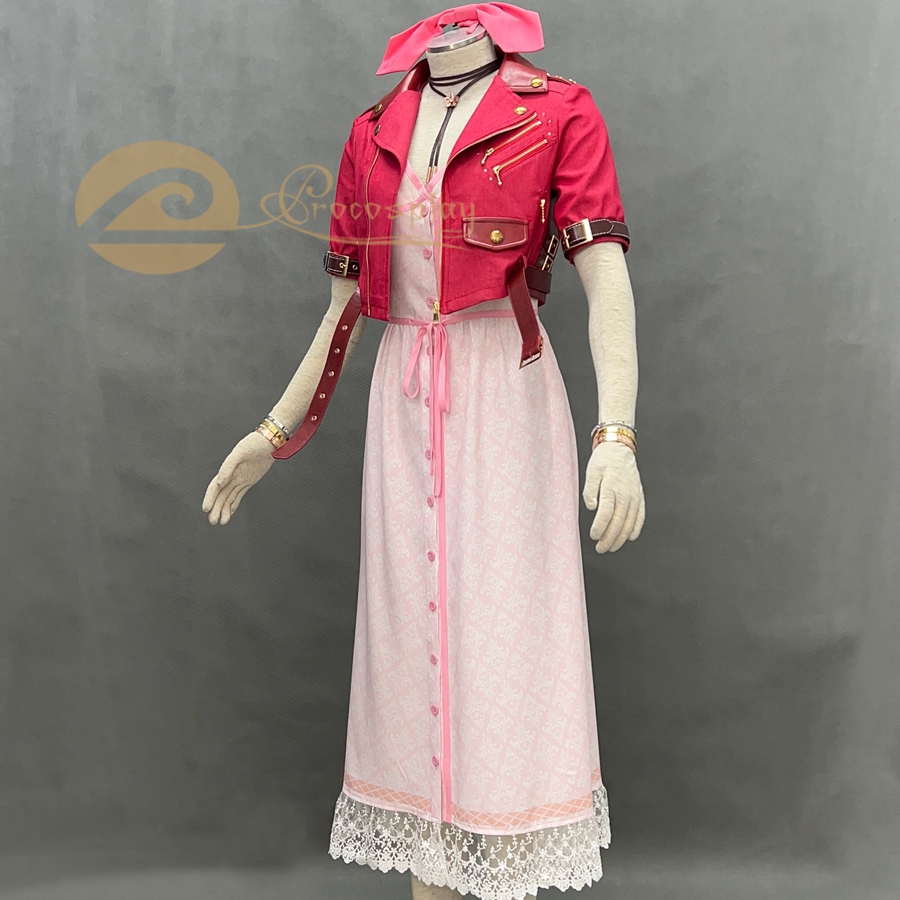 Aerith Gainsborough 여성용 코스프레 코 - Aerith Cosplay Prop 리뷰 및 가격