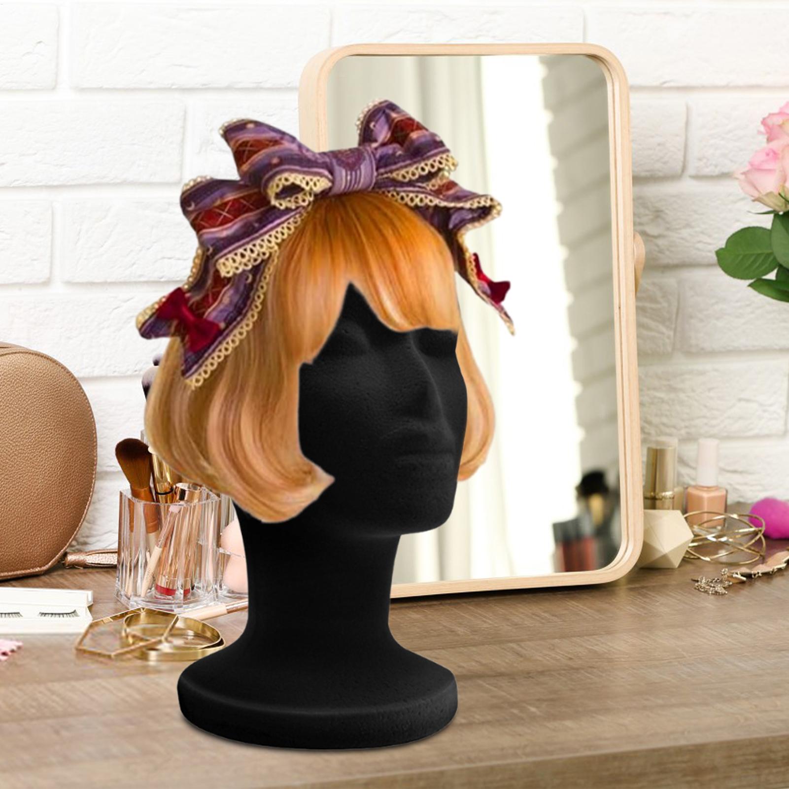 마네킹 헤드 폼 블랙 벨벳 마네킹 마네킨 헤드 가발 디 - Cosplay Prop Foam 리뷰 및 가격