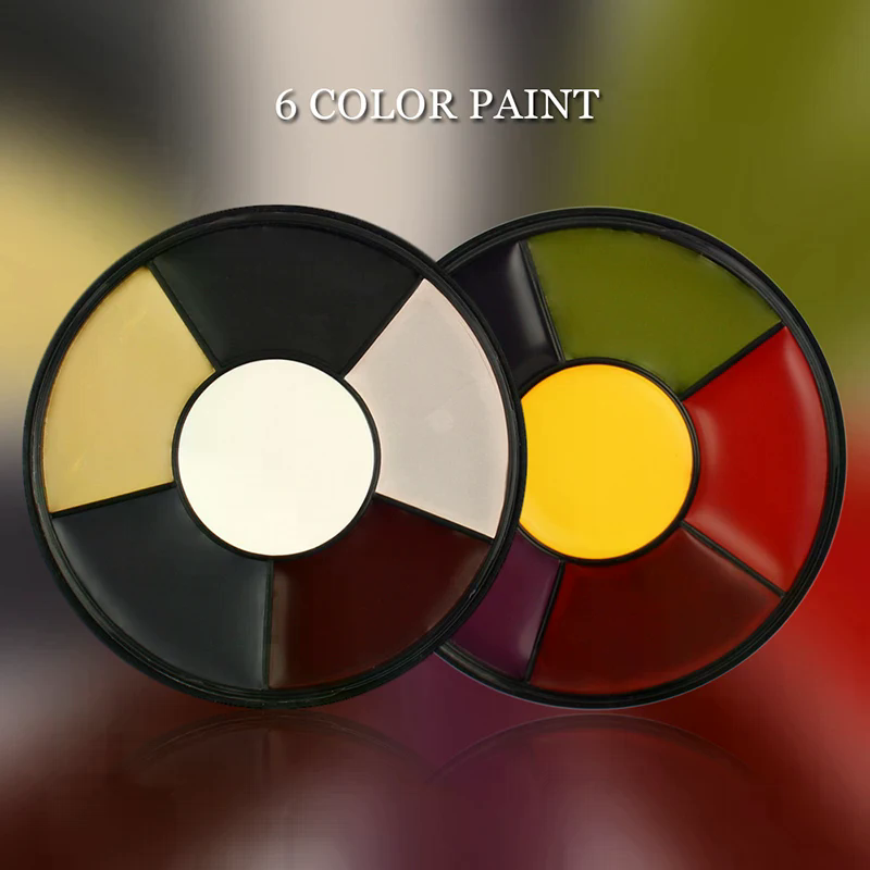 6 색상 수용성 페이스 바디 페인트 팔레트 무독성 안전 - Cosplay Prop Painting 리뷰 및 가격